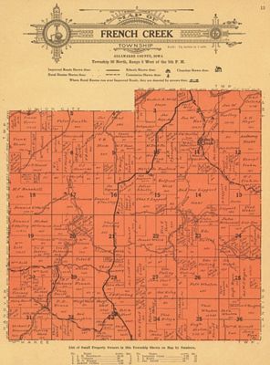 French Creek twp. 1917