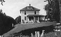 Schellhammer farm near Church July 1949 -click to enlarge