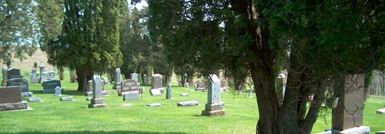 Old East Paint Creek cemetery - photo by S. Ferrall