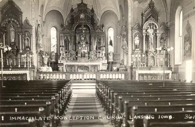 Vintage photo of the Interior