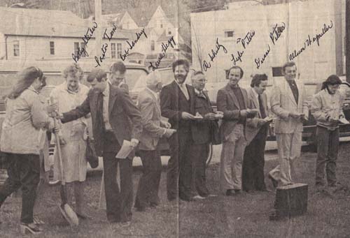 United Methodist Church groundbreaking, 1983