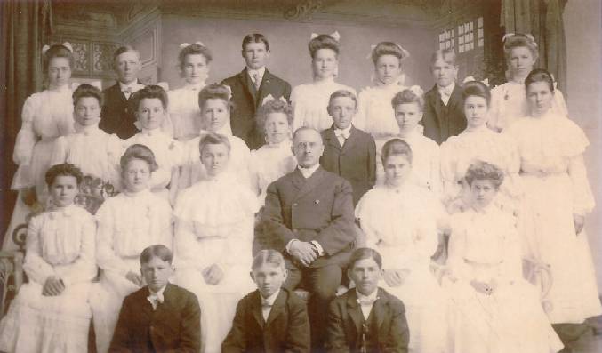 St. Paul's Lutheran Church confirmation 1905