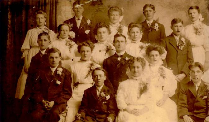 St. Paul's Lutheran church confirmation - 1909