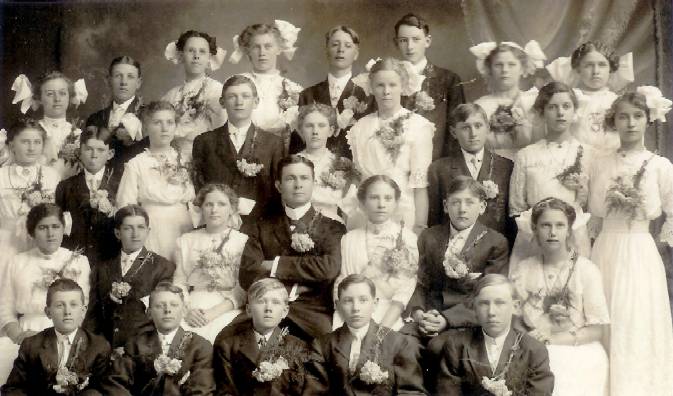 St. Paul's Lutheran church confirmation - 1912