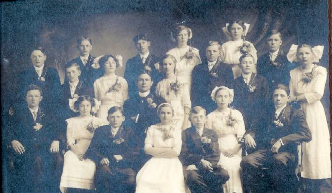 St. Paul's Lutheran church confirmation - 1913