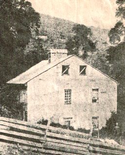 The Old Mission - photo reprinted in the Allamakee Journal, 1988