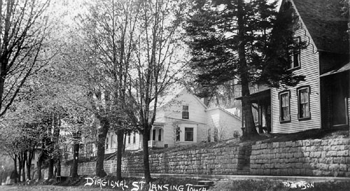 Diagional St., Lansing, undated