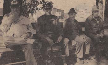 L-R: Charlie Colsch,  Kenneth Moore, Jim Hammel &  Marce Kelly