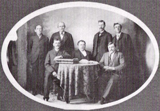 New Albin Mayor & City Council, ca1920