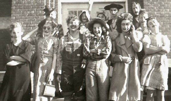 New Albin HS 1945 Freshmen Initiation