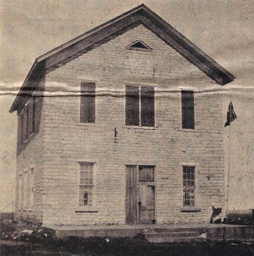 Lycurgus school, Makee twp., 1979 photo