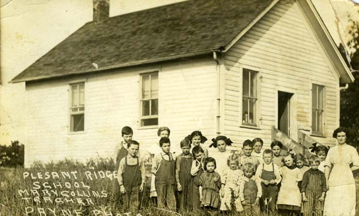 Plesant Ridge School, ca1910