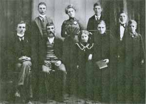 Charles Boehme Family, Audubon County, Iowa