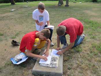 Luccock's Grove Cemetery Ben Nelson Eagle Scout Project