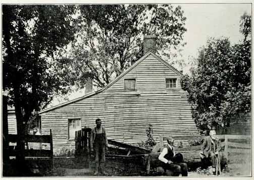 Old Hamlin House, east front, Audubon County, Iowa