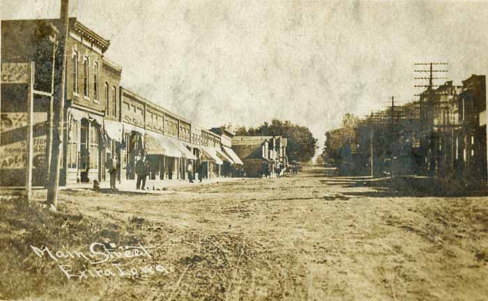 Main Street View, Exira, Audubon County, Iowa