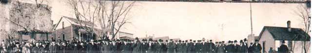 Atlantic Northern Railroad Reaches Kimballton, Iowa 1908 #2