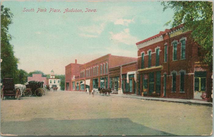 South Park Place, Audubon, Iowa