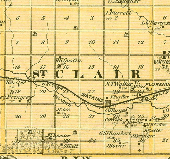 St. Clair Twp. Map