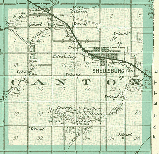 Canton Twp. Map