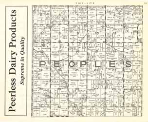 1935 Plat, Peoples Township