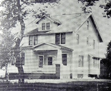 New Parsonage, Erected 1922