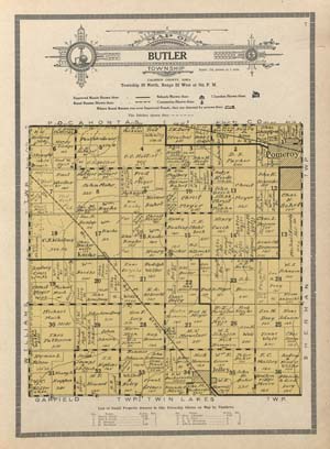 Butler Township, Calhoun County 1920