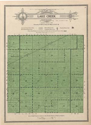 Lake Creek Township, Calhoun County, 1920