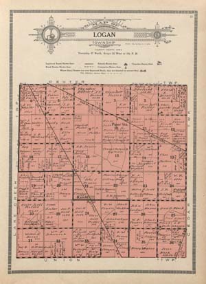 Logan Township, Calhoun County, 1920