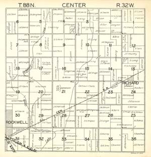 Center Township, Calhoun County, 1930