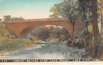 cement bridge, Lake City