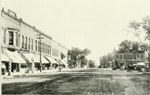 Rockwell City street scene