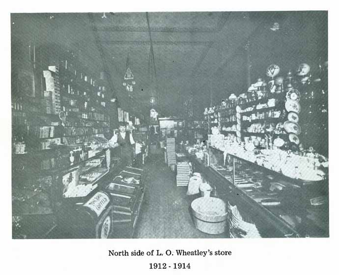 L. O. Wheatley Store, Marne, Iowa 1912-1914