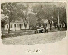 At Adel, Iowa