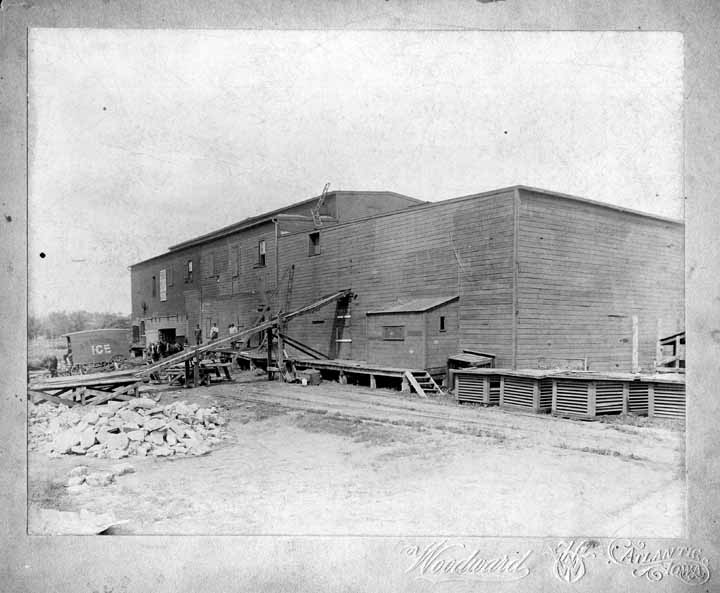 Atlantic Ice House, Atlantic, Cass County, Iowa