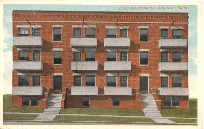 King Apartments, Atlantic, Iowa