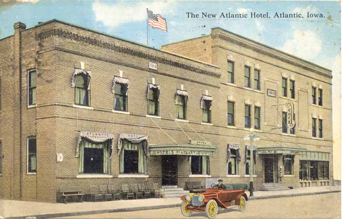 Hotels, Atlantic, Cass County, Iowa