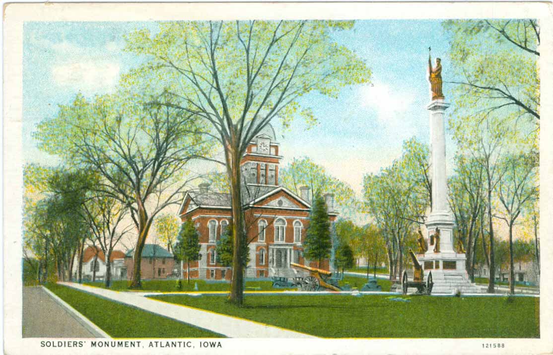 Cass County Soldiers Monument, Atlantic, Cass County, Iowa