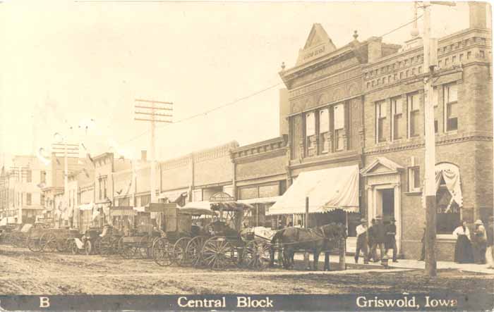 Griswold Central Block, Griswold, Cass County, Iowa