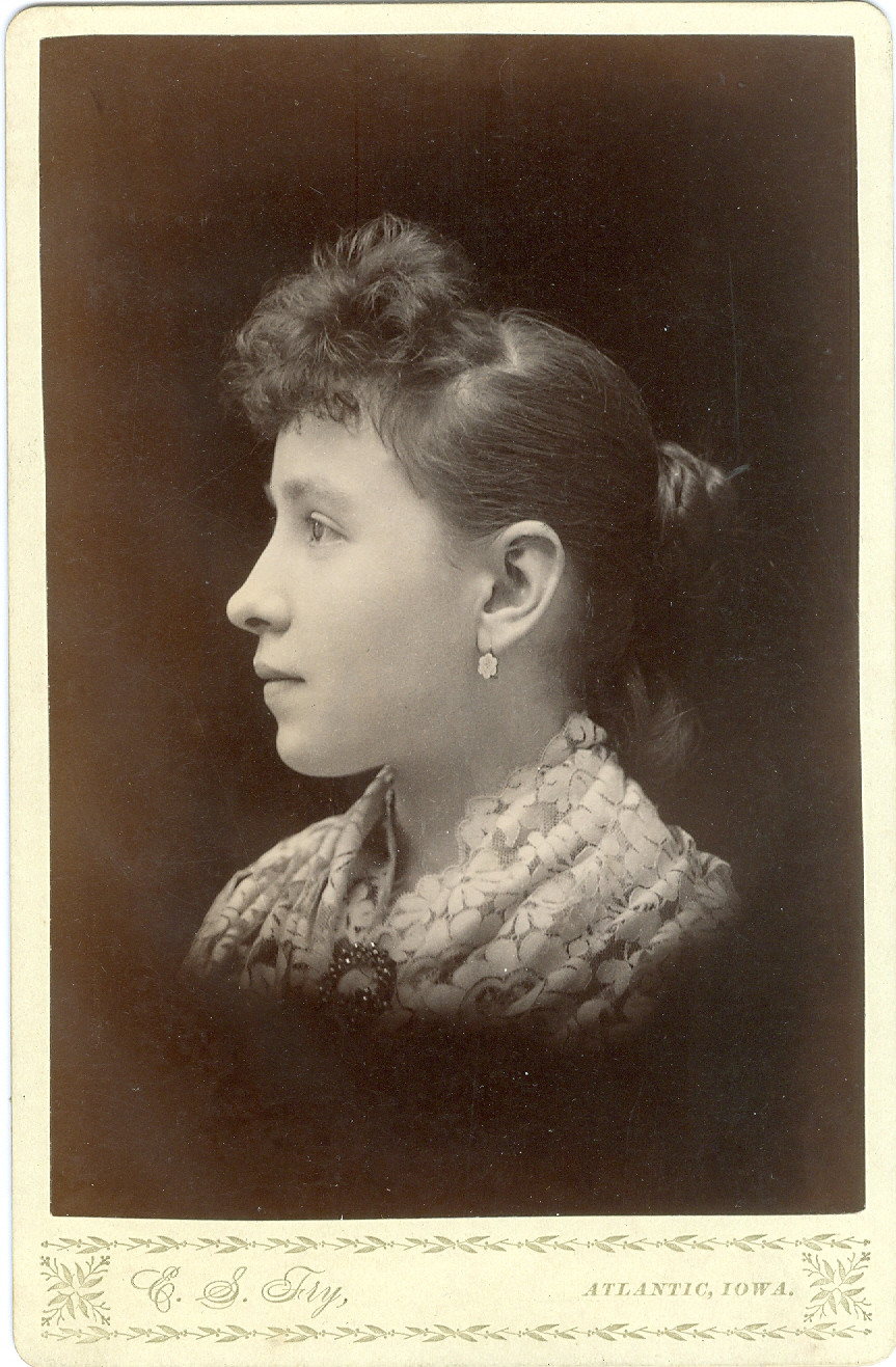 Unknown Atlantic Woman, Cass County, Iowa