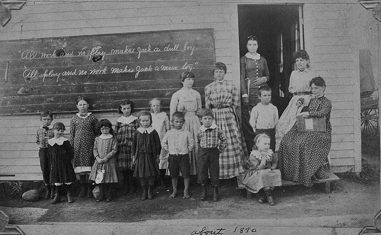 Mrs. Keasey's Class, Cass County, Iowa