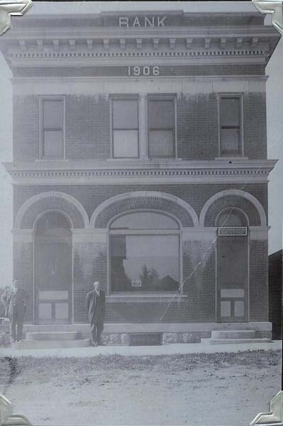 Garnavillo Bank, ca1910