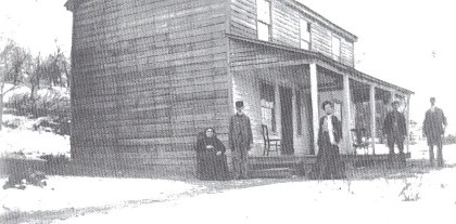 Purman home on Waymon Creek south of Garber