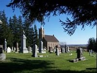 East Clermont Lutheran cemetery - photographer S. Ferrall