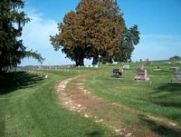 Apostolic/Dunkard cemetery - photo by S. Ferrall Oct 2006