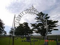 County Corners Cemetery - photo by Phyllis Peterson