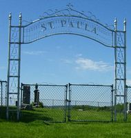 St. Paula cemetery - photo by Helen Jennings, 2008