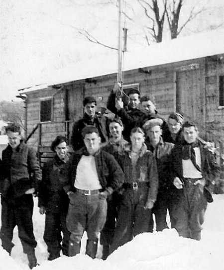 Group of camp members. 