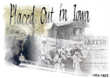 Orphan Train Riders to Iowa