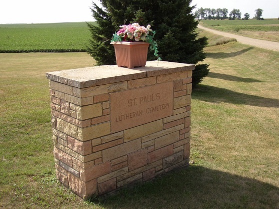 St. Paul's Lutheran Cemetery, Emmet County, Iowa